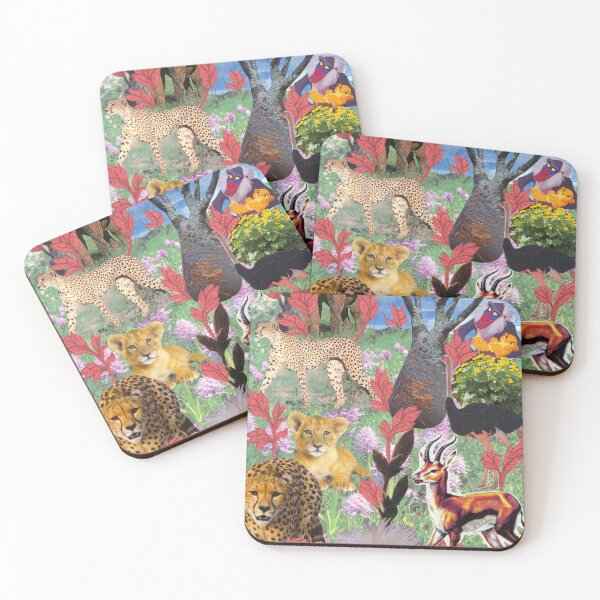 Item preview, Savanna life montage designed and sold by MandalaSpirit.