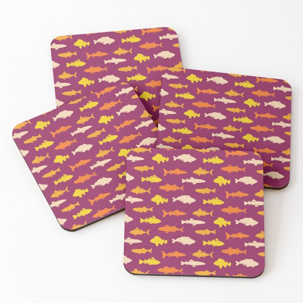 Item preview, Fish Collection Pattern v25 designed and sold by Baikachi AD.