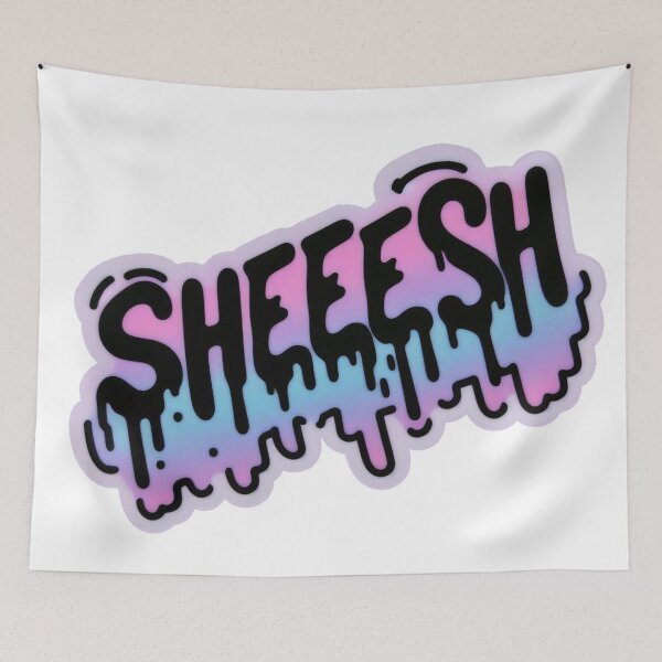 Item preview, Diseño gótico pastel 'Sheeesh' designed and sold by Fuckit-Runit.