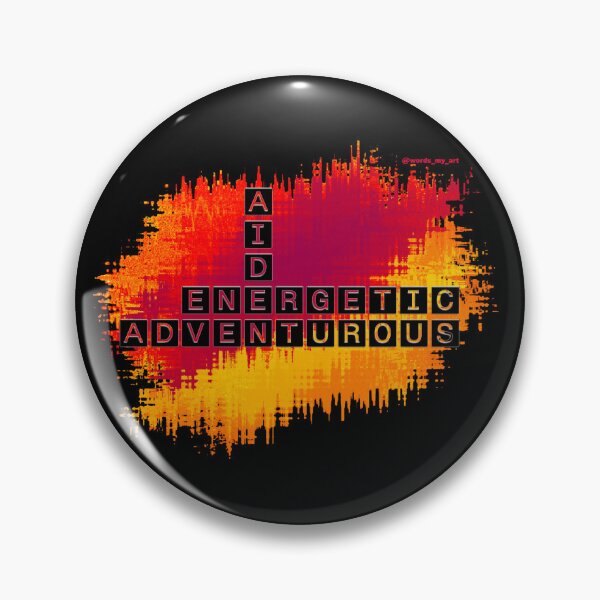 Item preview, Aiden, Energetic and Adventurous Crosswords designed and sold by words-my-art.