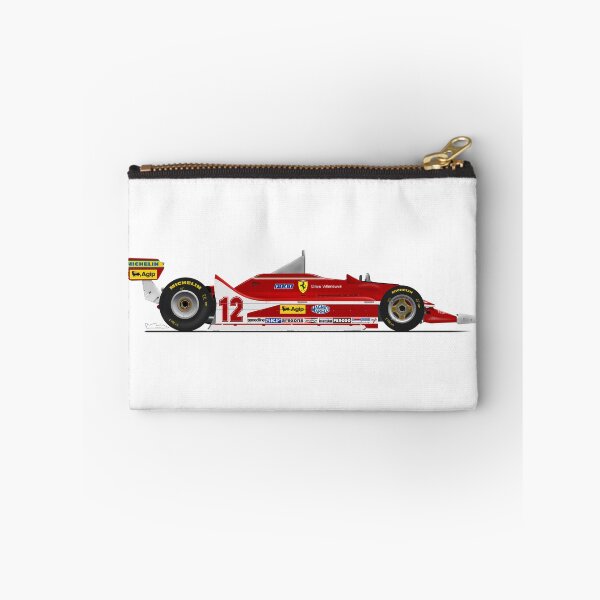 Item preview, Gilles Villeneuve - 312 T4 - Art Print designed and sold by JageOwen.