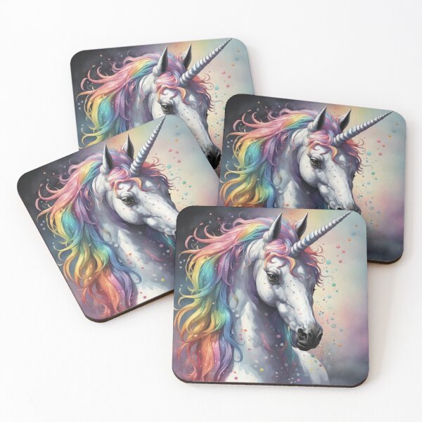 Item preview, Rainbow Unicorn designed and sold by Nikki-Designz.