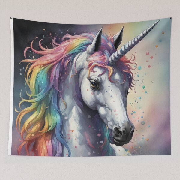 Item preview, Rainbow Unicorn designed and sold by Nikki-Designz.