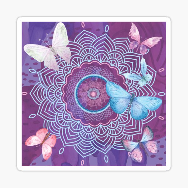 Butterflies to heaven Sticker