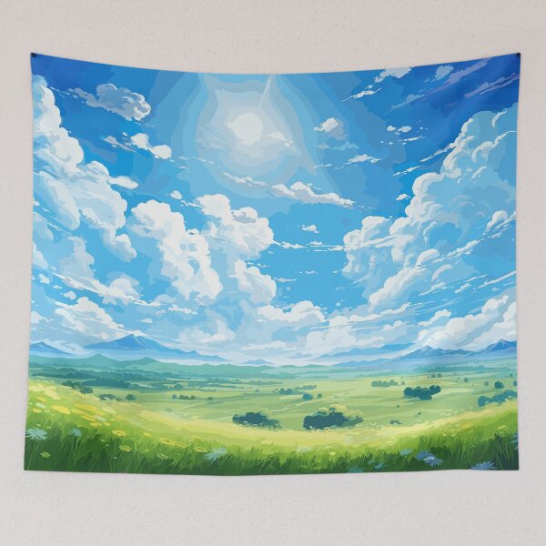 Item preview, Anime Style Landscape designed and sold by Vector Scout Lab.