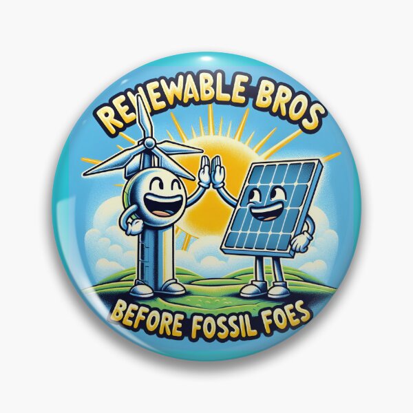 Item preview, Renewable Bros Before Fossil Foes designed and sold by Shlomo Bracha.