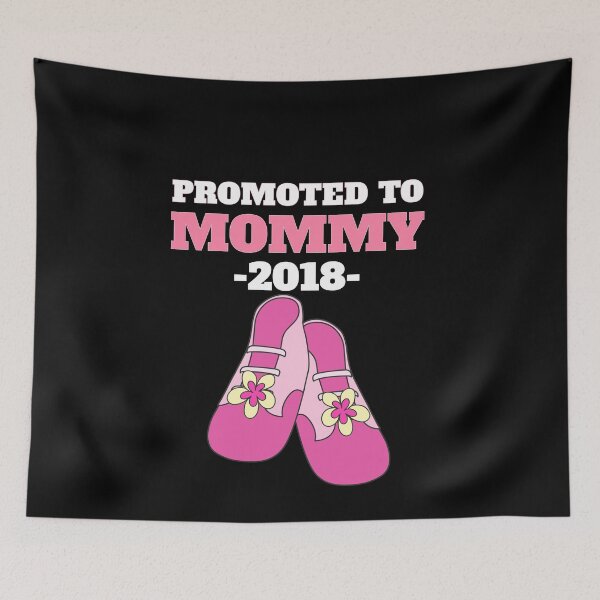 Item preview, Promoted to mommy of a girl 2018 designed and sold by Delpieroo.