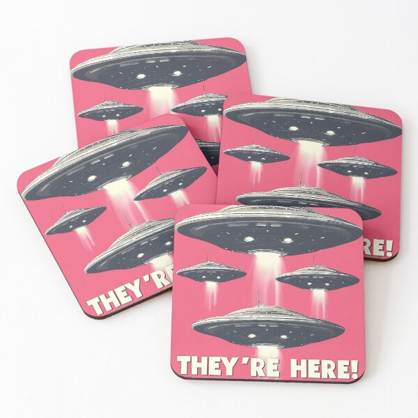 Item preview, They're Here design 2 designed and sold by Charlies-Artbox.