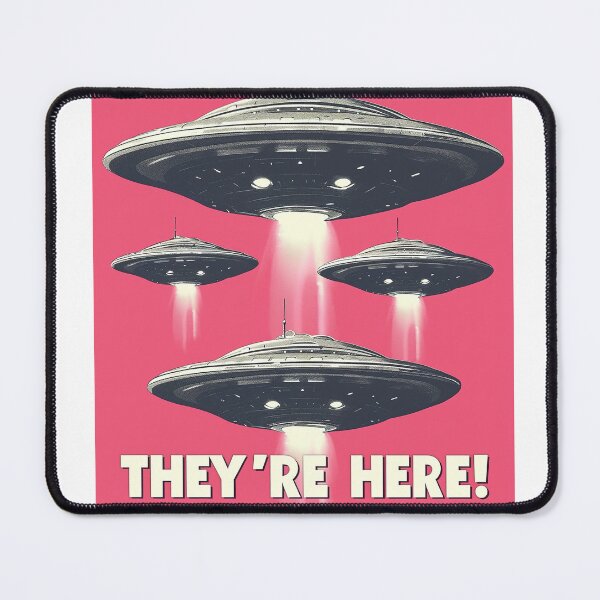 Item preview, They're Here design 2 designed and sold by 3 CITIES.