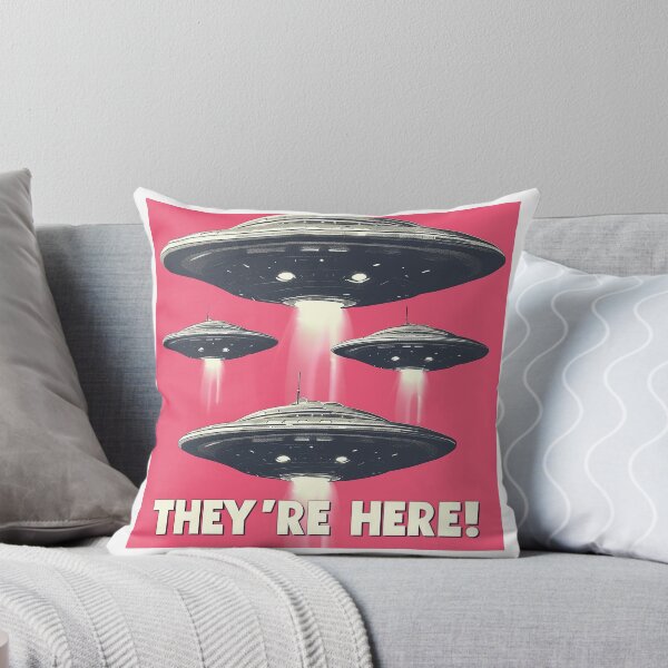 Item preview, They're Here design 2 designed and sold by 3 CITIES.