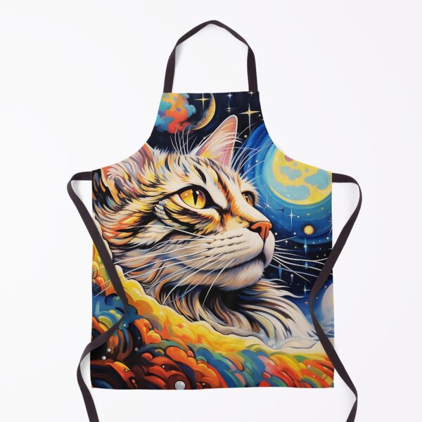 Item preview, Cat Face in Space Extravaganza designed and sold by JustArtDesign9.