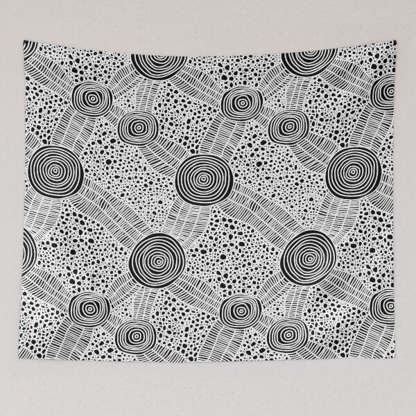 Item preview, Copy of Copy of Authentic Aboriginal Art - Rocky WaterHoles 2 designed and sold by HogarthArts.