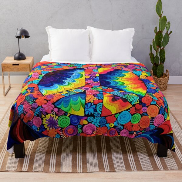 Item preview, Colorful Peace Logo designed and sold by JustArtDesign9.