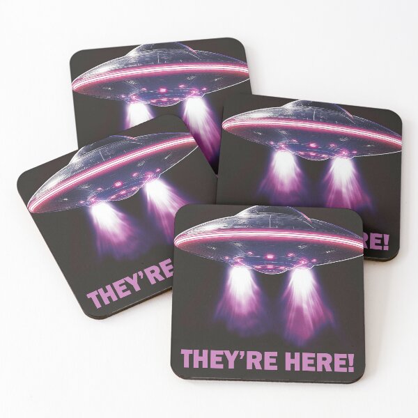 Item preview, They're Here design 3 designed and sold by Charlies-Artbox.
