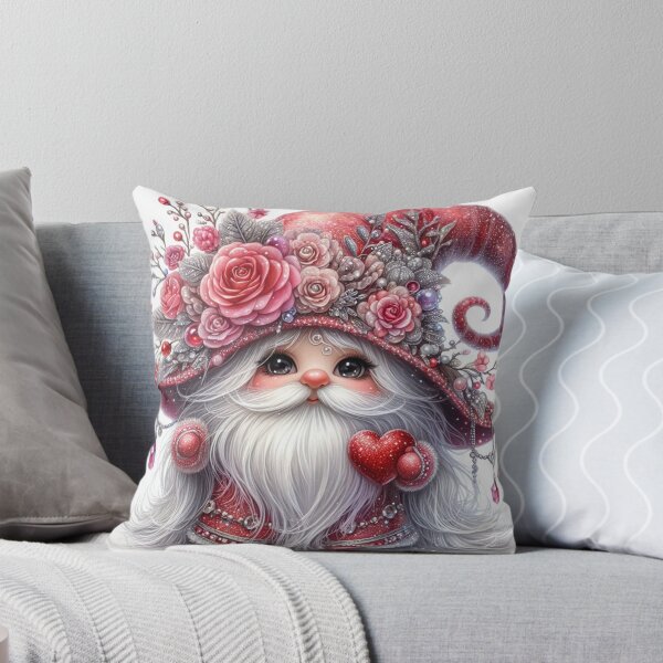 Item preview, Cute red gnomes  designed and sold by Sameena Fatima.