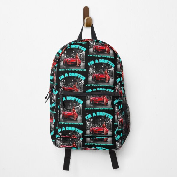 Item preview, I'm a Drifter, whats your SuperPower? Japanese Woman Drifter designed and sold by Michael van der Hoorn.