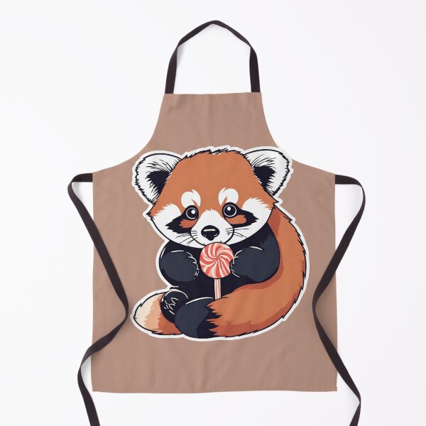 Item preview, A red panda with a lollie designed and sold by VickyJo111.