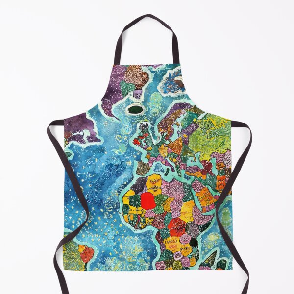 Item preview, Watercolor Vintage Map designed and sold by ArtsyWishy.