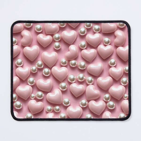 Aperçu de l'œuvre Coeurs de perles roses créée et vendue par SimoneBalman.