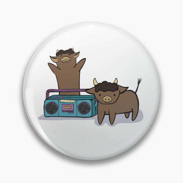 Item preview, Cute cows listening to music - for musicians, music fans and animal lovers designed and sold by TilmanTrades.