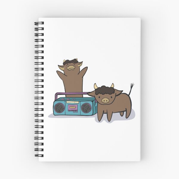 Item preview, Cute cows listening to music - for musicians, music fans and animal lovers designed and sold by TilmanTrades.