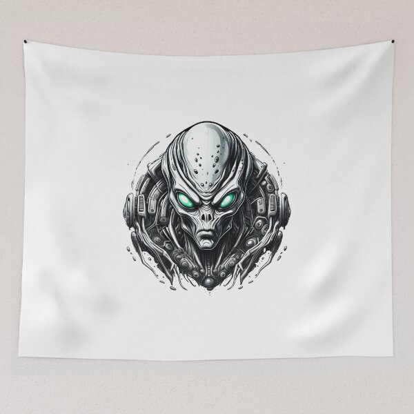 Item preview, Terrifying futuristic alien designed and sold by Inspyralia.