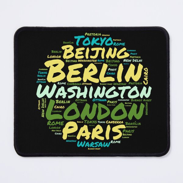 Item preview, I'll be there someday - cities, capitals of the world designed and sold by lukaszk01.