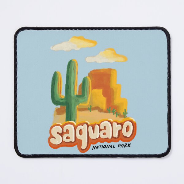Item preview, Saguaro National Park Arizona vintage aesthetic desert designed and sold by Dailykindness.