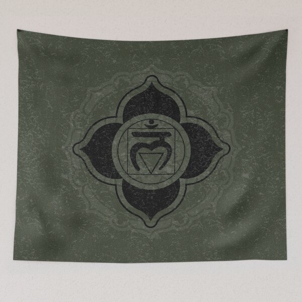 Item preview, Root Chakra Mandala - Pine + Coal designed and sold by Irene Estelle.