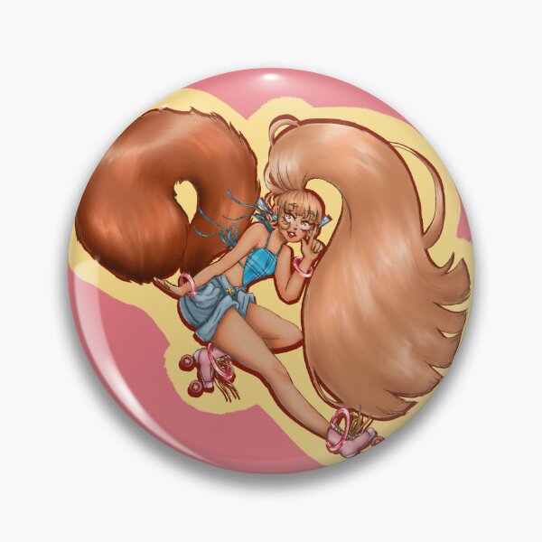 Item preview, Rolling with Squirrel Magic - pink background designed and sold by ElliEvergreen.