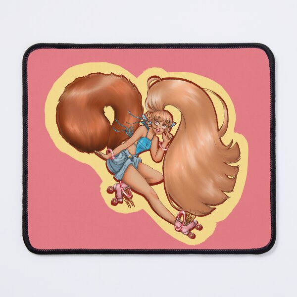 Item preview, Rolling with Squirrel Magic - pink background designed and sold by ElliEvergreen.