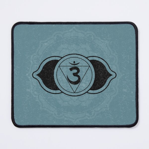 Item preview, Third Eye Chakra Mandala - Peacock + Coal designed and sold by Irene Estelle.