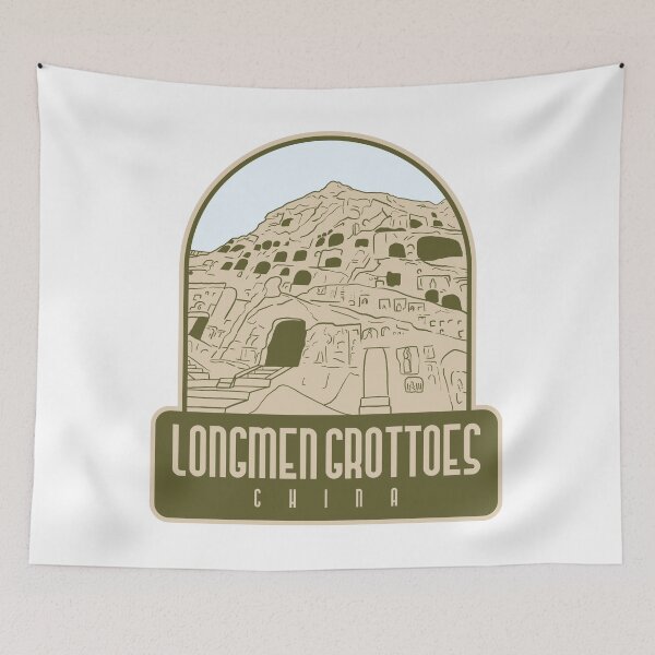 Item preview, Longmen Grottoes - China designed and sold by Moritz Schwäble.