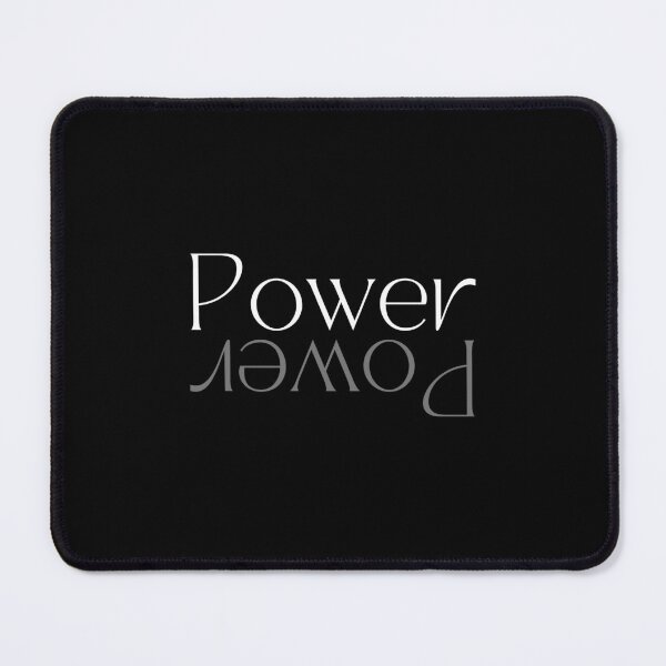 Item preview, Power || Reflection Typography || Mirror Typography designed and sold by ShopWearInspire.