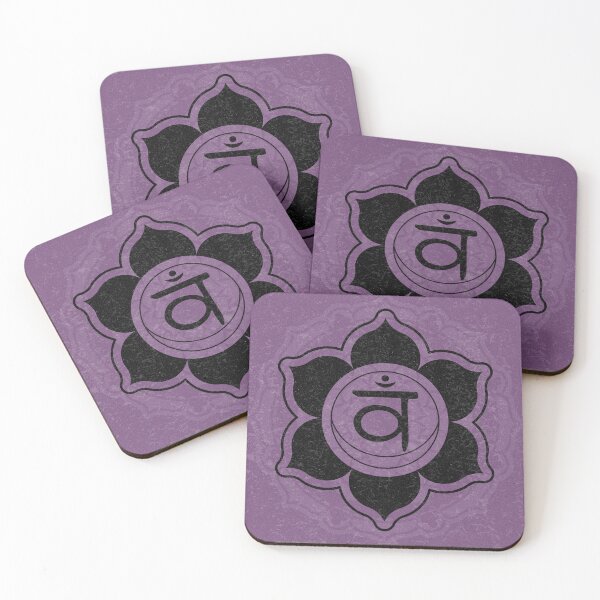 Item preview, Sacral Chakra Mandala - Plum + Coal designed and sold by Irene Estelle.