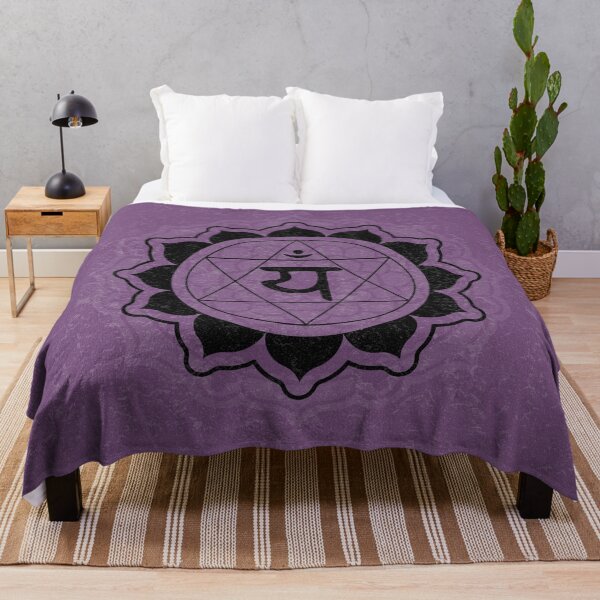 Item preview, Heart Chakra Mandala - Plum + Coal designed and sold by Irene Estelle.