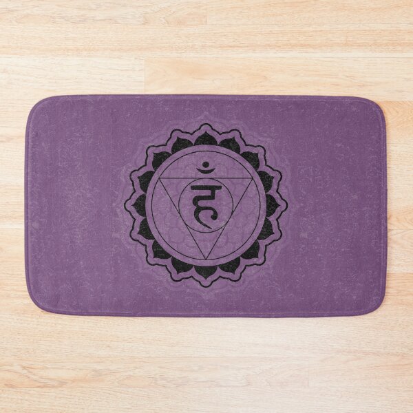 Item preview, Throat Chakra Mandala - Plum + Coal designed and sold by Irene Estelle.