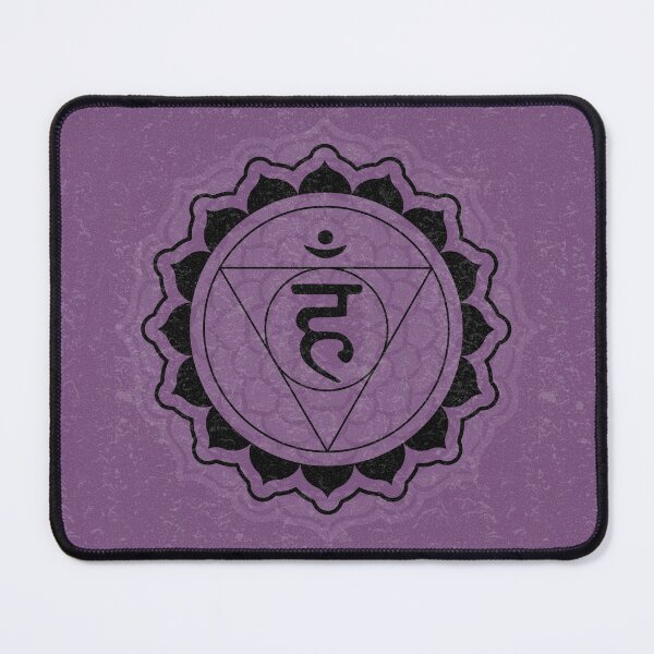 Item preview, Throat Chakra Mandala - Plum + Coal designed and sold by Irene Estelle.