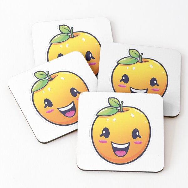 Item preview, Sunny enjoyment: The orange with the smile designed and sold by Ink-Kreativ.