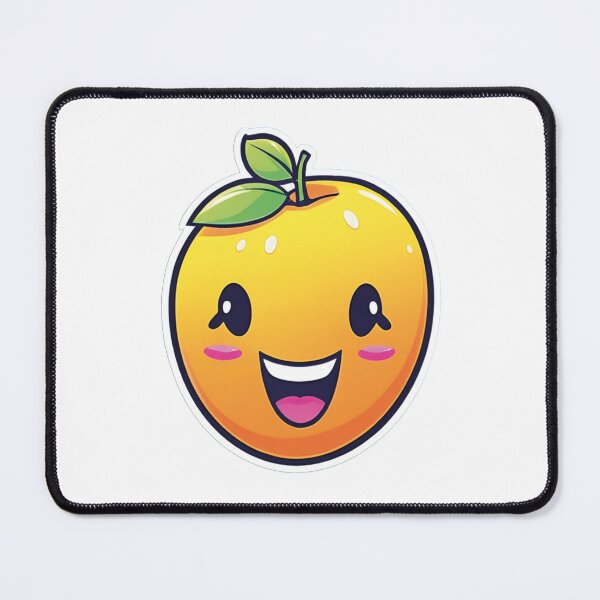 Item preview, Sunny enjoyment: The orange with the smile designed and sold by Ink-Kreativ.