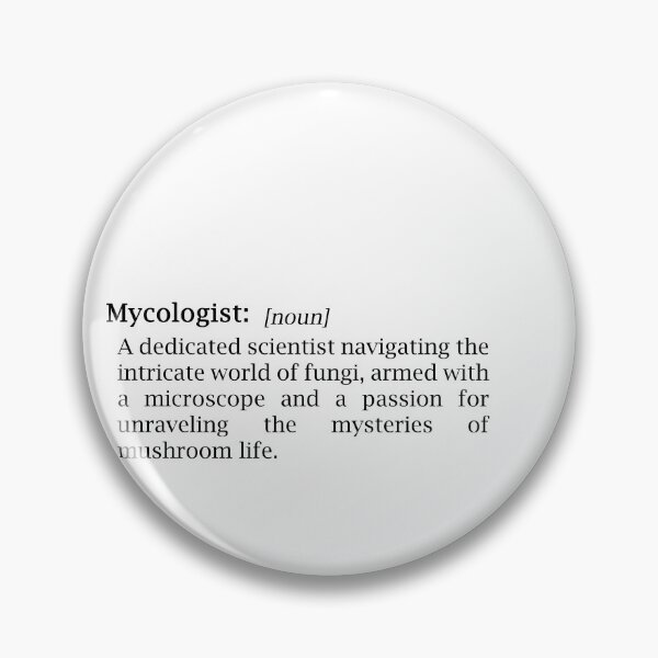 Item preview, Mycologist dictionary definition like text gift idea designed and sold by EmeraldeaArt.