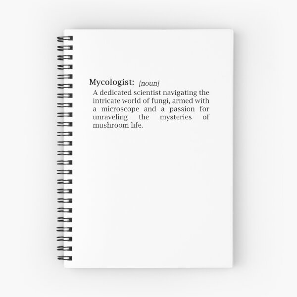 Item preview, Mycologist dictionary definition like text gift idea designed and sold by EmeraldeaArt.
