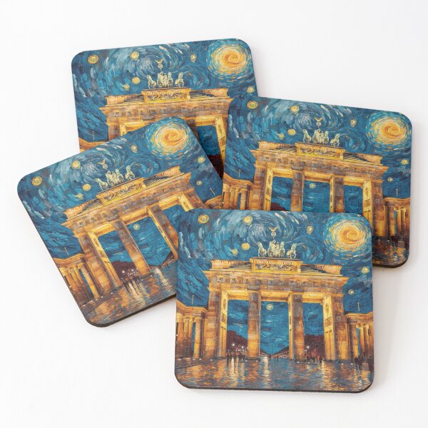 Item preview, Berlin Brandenburg Gate Moon designed and sold by ArtHouseNiklas.