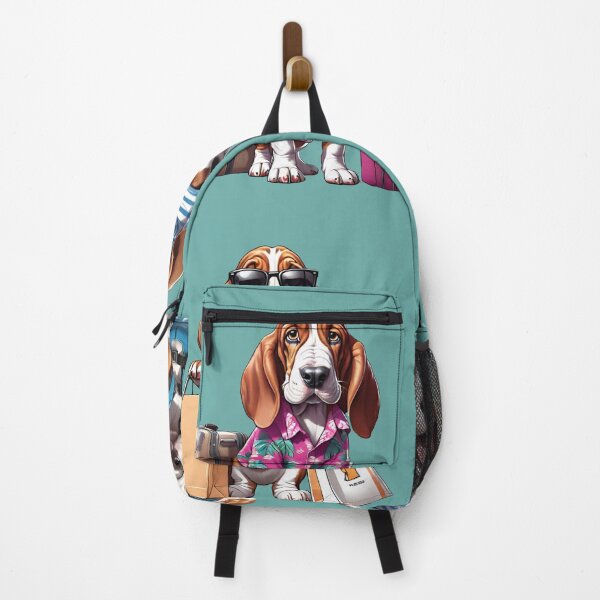 Item preview, Basset Hound cute puppy dog travel Sticker Pack designed and sold by Keffy.