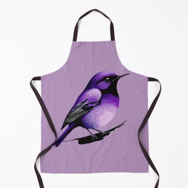 Item preview, bird in purple watercolor designed and sold by Firas Aljazzar.