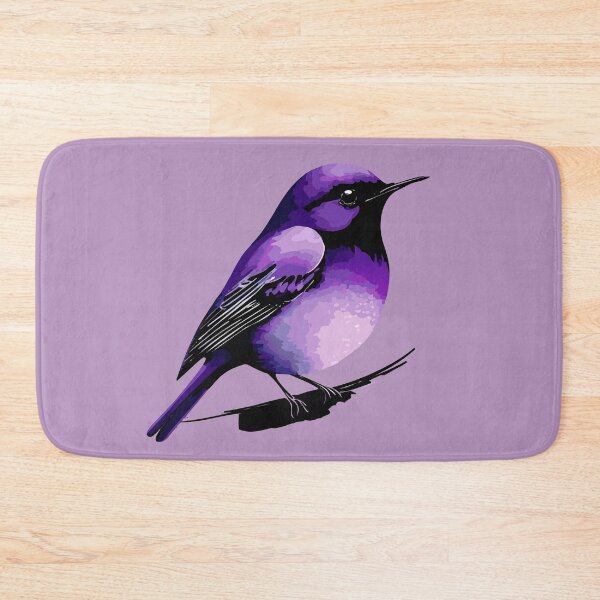 Item preview, bird in purple watercolor designed and sold by Firas Aljazzar.
