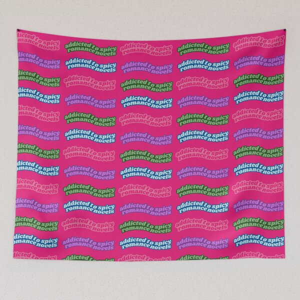 Item preview, Addicted To Spicy Romance Novels - Pink + Purple + Green + Blue Multi Pack designed and sold by BecomingBookish.
