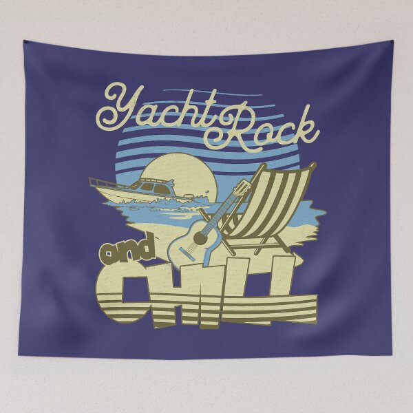 Item preview, Yacht Rock and Chill Beachside Vacay Scene designed and sold by CRHPOD20.