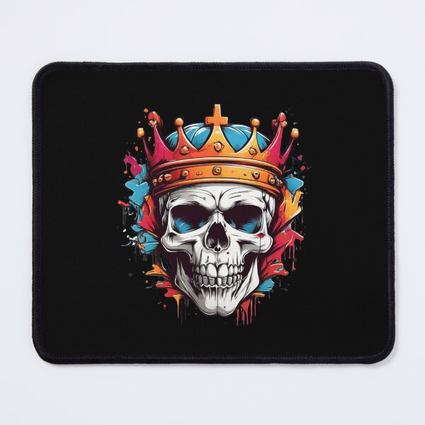 Item preview, King Death Skull With Crown designed and sold by Samrugby01.