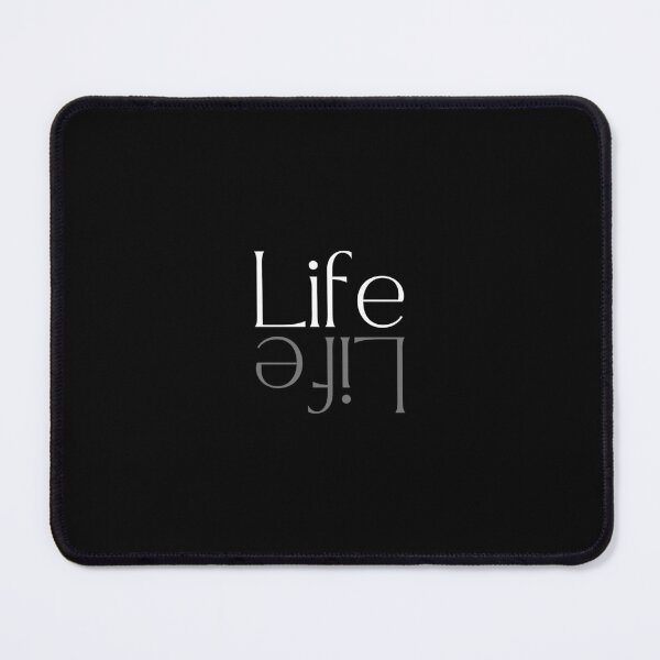 Item preview, Life || Reflection Typography || Mirror Typography designed and sold by ShopWearInspire.